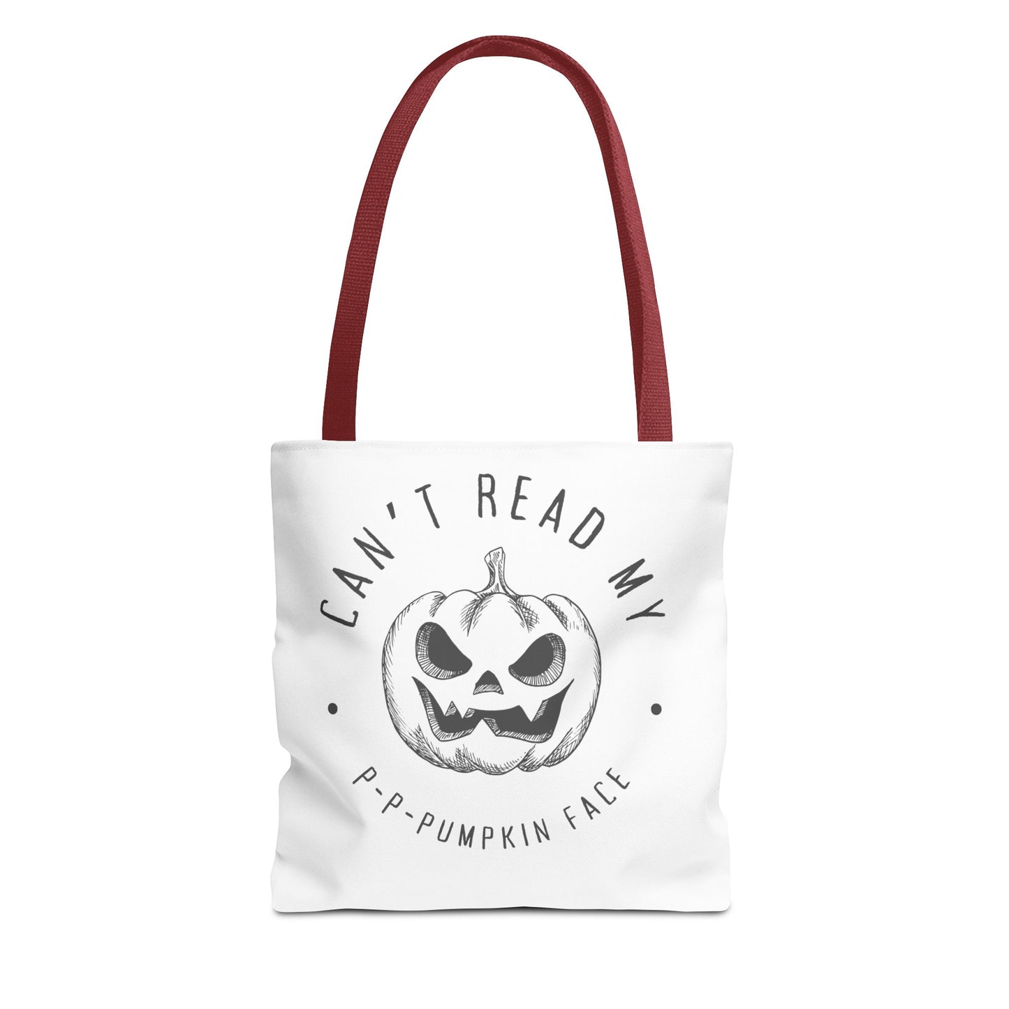 Pumpkin Face Tote Bag