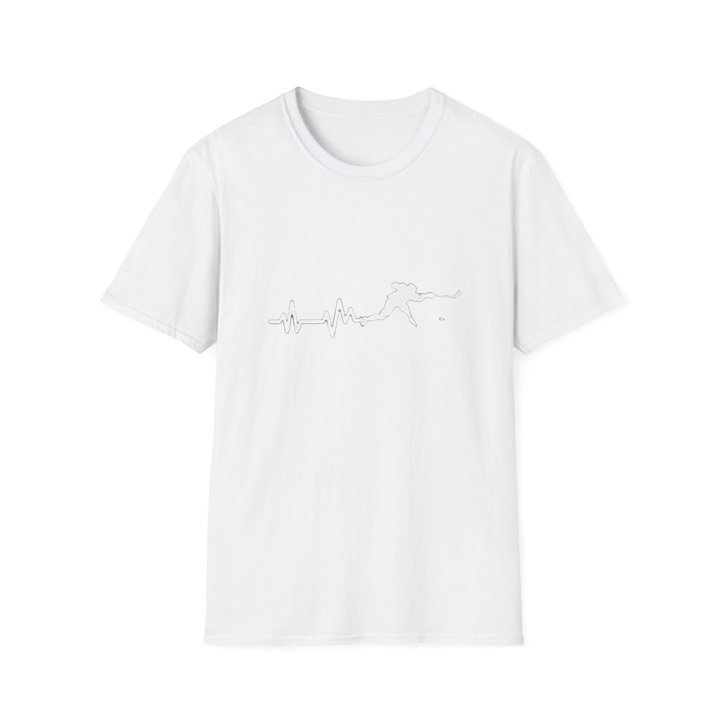 Hockey Player Heartline T-Shirt