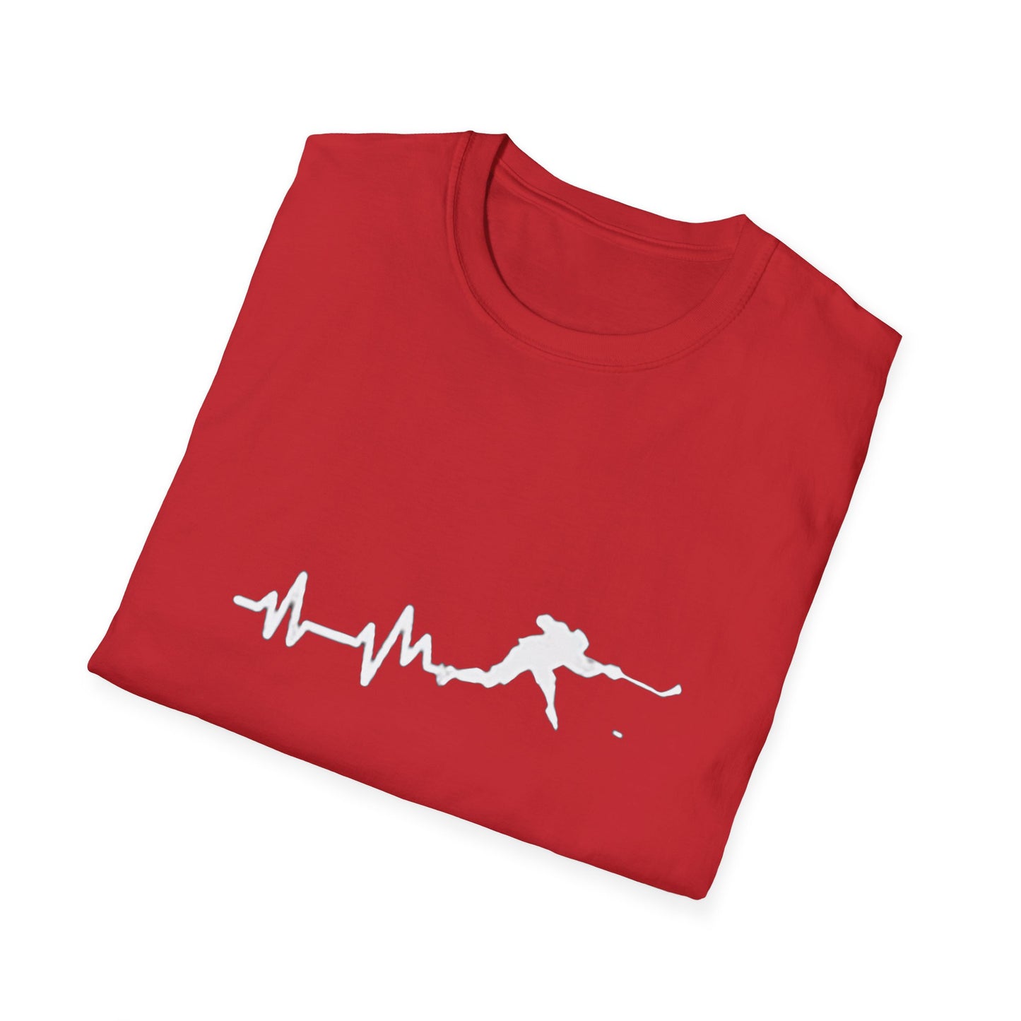 Hockey Player Heartline T-Shirt