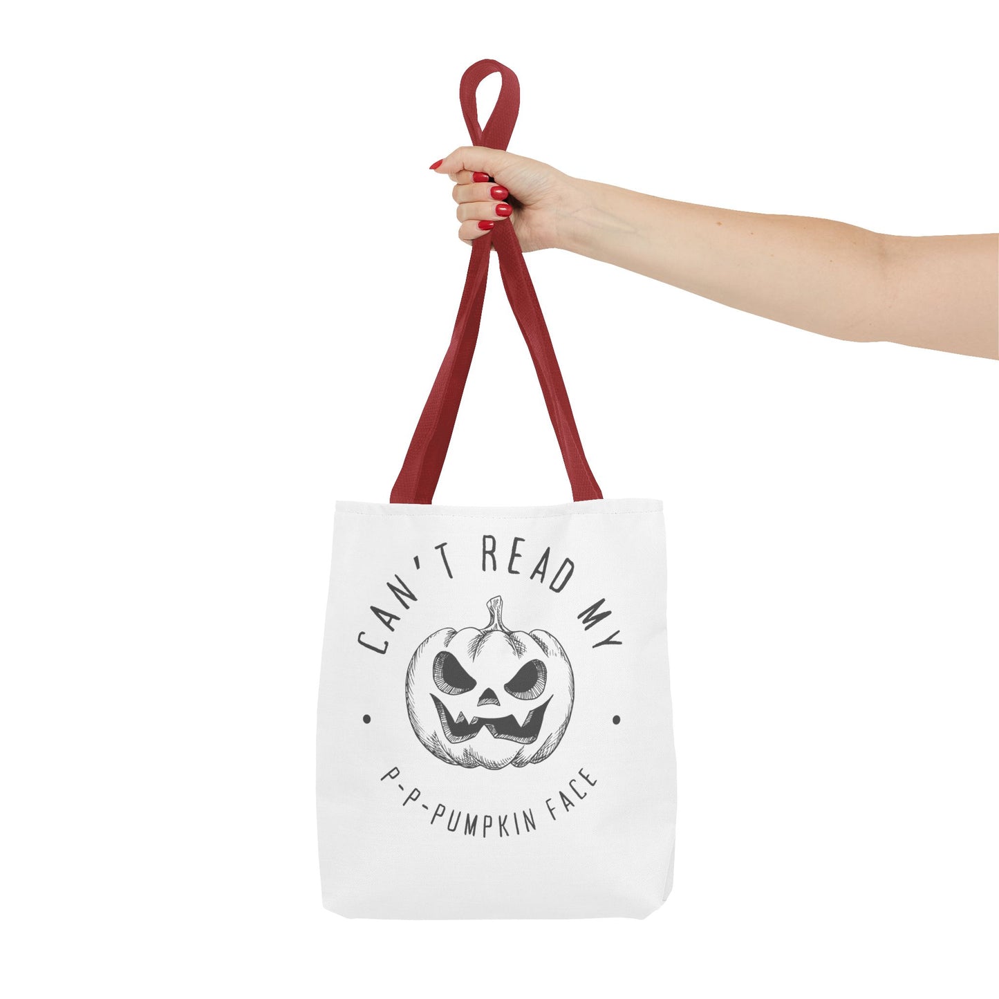 Pumpkin Face Tote Bag